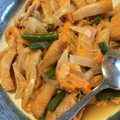 かずくん☆'s cooksnap of when they made いんげんと油揚げの卵とじ.