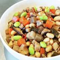 クックUR9L2V☆'s cooksnap of when they made 蒸し大豆と根菜の炒り煮.