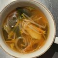 ML16CF's cooksnap of when they made 【アレンジ無限】キムチともやしのスープ.