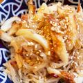 TASままん's cooksnap of when they made 竹輪と糸こんにゃくの甘辛炒め【作り置き】.