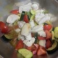 ♥みぃさん♥'s cooksnap of when they made ズッキーニとトマトのデリ風マリネ.