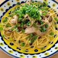 minaa5's cooksnap of when they made きのことチキンの絶品和風パスタ♡.