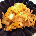ぱぱぱぱぱんやさん's cooksnap of when they made 手早く一品！甘辛卵とじなエリンギの炒め.