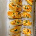 マダムキュリー's cooksnap of when they made トースターで簡単♪ちくわキムチマヨ焼き.