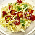 azbjbn's cooksnap of when they made 漬けるだけ！【新玉ねぎとトマトのマリネ】.