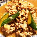 mugi_mame＊'s cooksnap of when they made ジューシー！きゅうりの青椒肉絲.