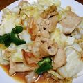 vabochan's cooksnap of when they made 豚こま切れ肉とキャベツとピーマンの回鍋肉.