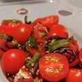 こきなりチャンネル父's cooksnap of when they made 簡単♪♪サッパリ！トマトのシソ昆布和え.