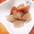 hiro★☆★'s cooksnap of when they made こんにゃくの甘辛煮～お弁当✩おつまみに～.