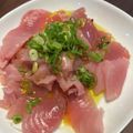 ゆきち1215's cooksnap of when they made 3分♪びんちょうまぐろ★和風カルパッチョ.
