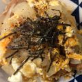 ベティ３'s cooksnap of when they made アジフライ カツ丼.