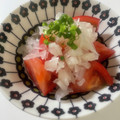 スージー＆ジル's cooksnap of when they made トマトTOらっきょうの和え物.