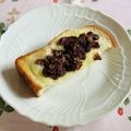 yesmama's cooksnap of when they made あんことチーズのトースト.