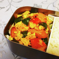 龍青空ママ's cooksnap of when they made おすすめ☘️卵とウインナーのカレー炒め.