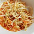 クックR4LX8P☆'s cooksnap of when they made もやしキムチ♡超簡単♡包丁いらず！.