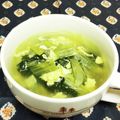 龍青空ママ's cooksnap of when they made 青梗菜と玉葱の卵スープ(おかずにも).