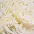 kaori238's cooksnap of when they made 最速のレンジでオニオンスライスの辛み抜き.