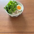 Etsu☆ko's cooksnap of when they made ノンオイル。鶏塩ネギパクチーそうめん.
