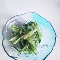 きなこたろー☆'s cooksnap of when they made お箸が止まらない水菜の辛子和え.