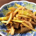 mineko55's cooksnap of when they made たけのことちくわの煮物.