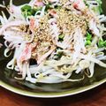 クックM96XDX☆'s cooksnap of when they made もやしとかいわれのわさび醤油サラダ.