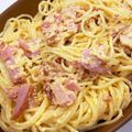 かな☆'s cooksnap of when they made 全卵&牛乳で簡単カルボナーラ♪.