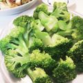 クックE662AA☆'s cooksnap of when they made レンジで茹でるブロッコリー.