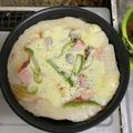 ニッシーマン's cooksnap of when they made フライパンでおもちピザ.