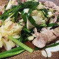 久実あき's cooksnap of when they made 大分のソウルフード《ニラ豚》.