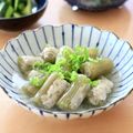 runa10's cooksnap of when they made ☆ふきの肉詰め あんかけ仕立て☆.