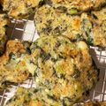 べべろぱっぱ's cooksnap of when they made 離乳食手づかみ食に★小松菜バナナおやき.