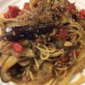 ベティ３'s cooksnap of when they made ナスとトマトとひき肉の夏のパスタ.