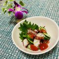 Laufen's cooksnap of when they made タコと胡瓜のお手軽るマリネ♡.