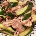 dariachan's cooksnap of when they made 豚肉ときゅうりの深煎りごま炒め.