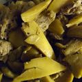露天好き's cooksnap of when they made ステーキ肉と舞茸の醤油炒め.