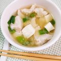 めぐ＊ぴぃ's cooksnap of when they made 簡単!!!豆腐とすり身のお味噌汁♡.