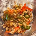 メソコ's cooksnap of when they made お弁当に☆レンジで5分超簡単チャプチェ.
