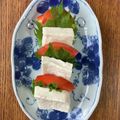 きゃろぽて's cooksnap of when they made 塩糀豆腐のカプレーゼ.