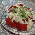 umizarusuki's cooksnap of when they made 簡単♪新玉ねぎとトマトのさっぱりサラダ.