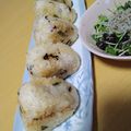 よちりん's cooksnap of when they made 残りご飯で♪塩昆布焼きおにぎり.