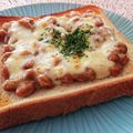 リンリン☆☆☆'s cooksnap of when they made 納豆マヨチーズトースト.