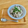 komutatata's cooksnap of when they made 10分で♡玉ねぎたっぷりネギ塩豚丼.