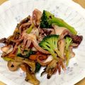 マダムスカーレット's cooksnap of when they made 剣先イカのバター炒め.