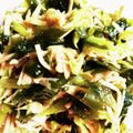 チョコナルド's cooksnap of when they made レンチン簡単☆長ネギえのきワカメのナムル.