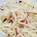 リンとリオのママ's cooksnap of when they made カリカリベーコンと大根の簡単サラダ副菜♪.