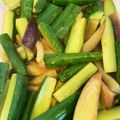クックJ721F6☆'s cooksnap of when they made 夏にさっぱり☆茄子と胡瓜の南蛮漬け。.