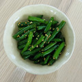 Reo14☆'s cooksnap of when they made いんげんの胡麻和え.