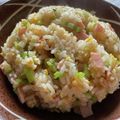 秀狼1011's cooksnap of when they made 姜葱醬で中華料理店みたいな炒飯.
