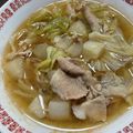 はぴはぴ005's cooksnap of when they made 大根と豚肉のオイスター煮込み.
