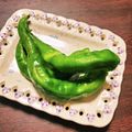 milestone★'s cooksnap of when they made 万願寺とうがらし(甘とう)のおつまみ♡.